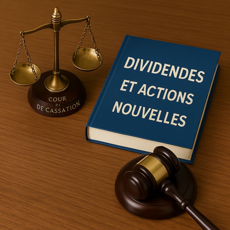 Dividendes & actions nouvelles : la Cour de cassation clarifie les règles du jeu !